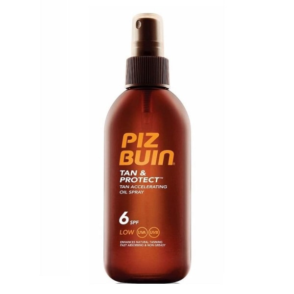 Piz Buin Tan & Protect Tan Accelerating Oil Spray SPF6 150ml Brown