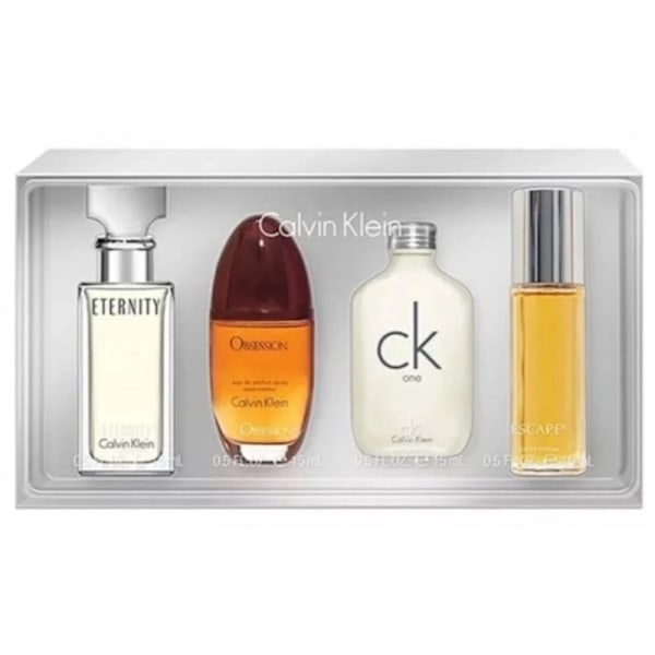 Giftset Calvin Klein for Women 4pc Silver