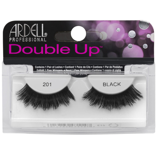 Ardell Double Up False Eyelashes Black 201 Black