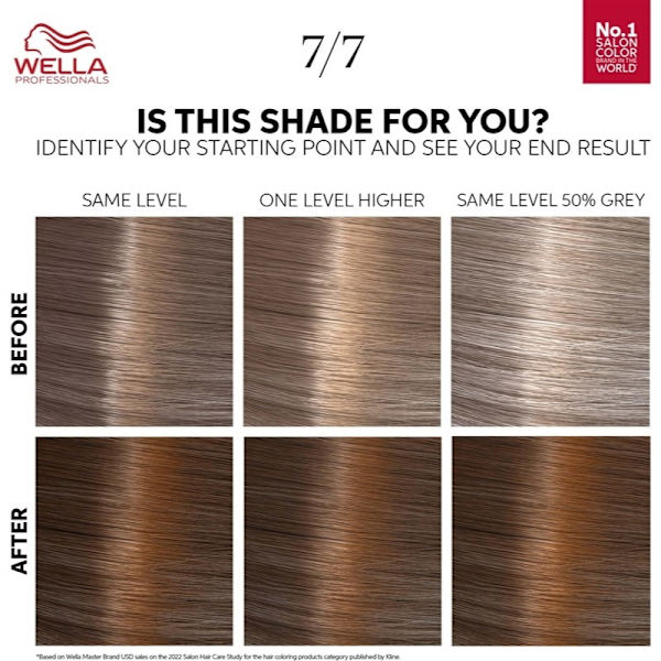 Wella Color Touch Deep Browns 7/7 Walnut Brown Brun