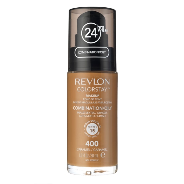Revlon Colorstay Makeup Combination/Oily Skin - 400 Caramel 30ml Transparent