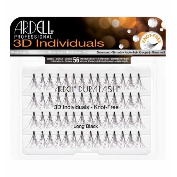 Ardell Knot-Free 3D Individuals Long Black