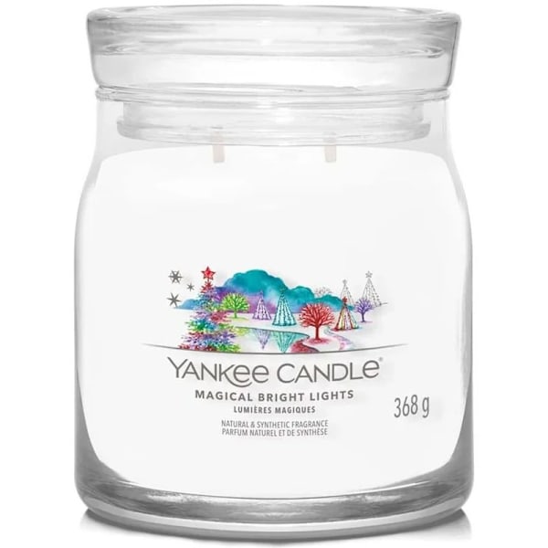 Yankee Candle Signature Medium Jar Magical Bright Lights 368g Vit