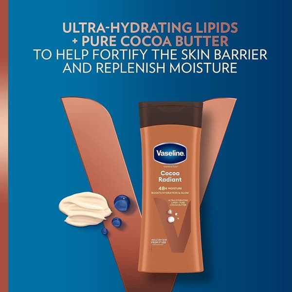 Vaseline Intensive Care Cocoa Radiant 200ml Brun