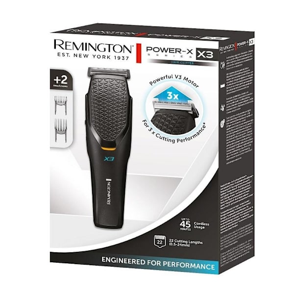 Remington X3 Power-X Series Hair Clipper Multicolor