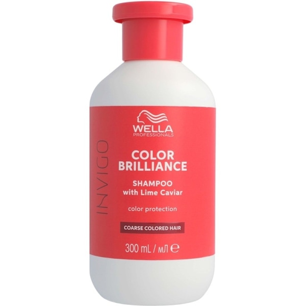 Wella Professionals Invigo Color Brilliance Shampoo Coarse Hair 300ml Röd