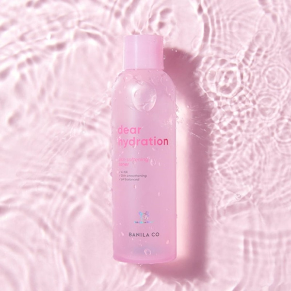 Banila Co Dear Hydration Skin Softening Toner 200ml Rosa