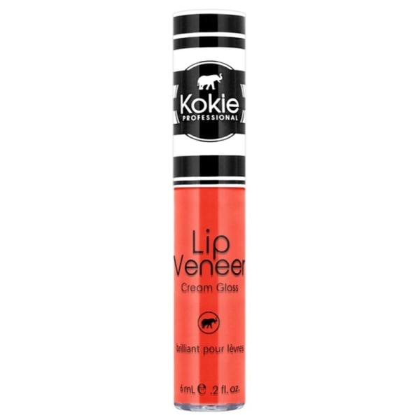 Kokie Lip Veneer Cream Lip Gloss - Standout Red