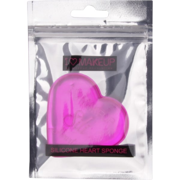 Makeup Revolution I Heart Revolution - Hjertesvamp i silikone Pink