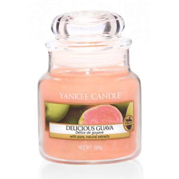 Yankee Candle Classic Small Jar Delicious Guava Candle 104g Orange