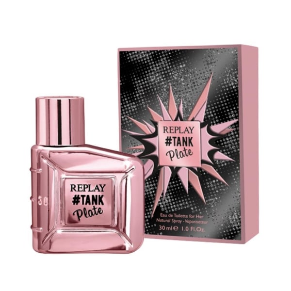 Replay # Tank Plate For Her Edt 30ml Pink