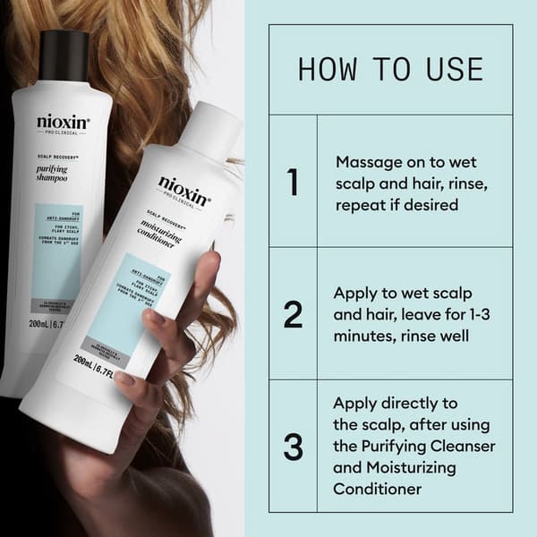 Nioxin Scalp Recovery Kit 500ml White