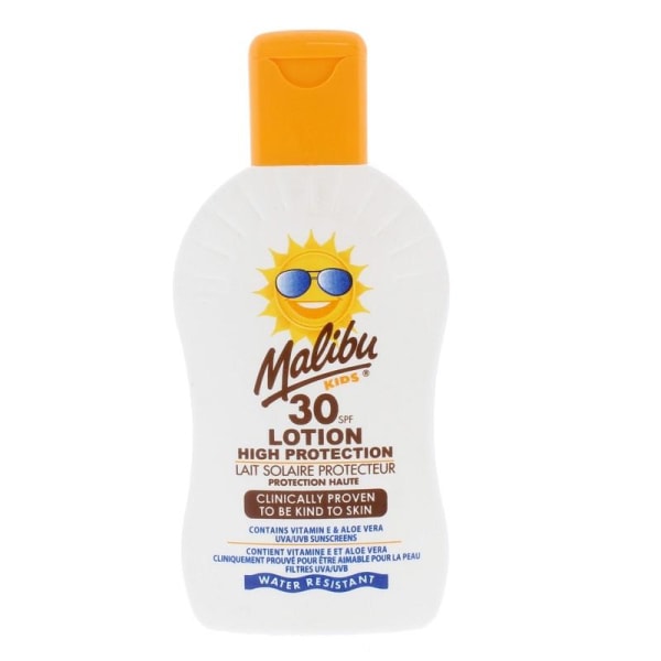 Malibu Kids Sun Lotion SPF30 200ml White