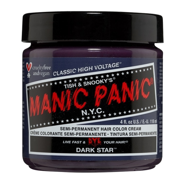 Manic Panic Classic Cream Dark Star 118ml grå