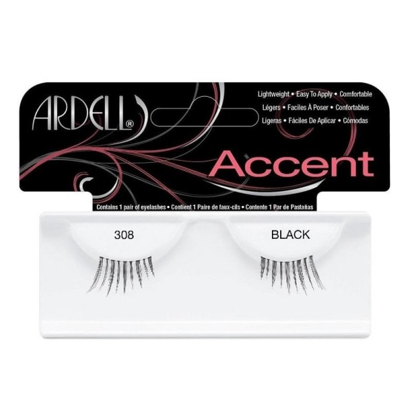 Ardell Accent Lashes 308 Black Black
