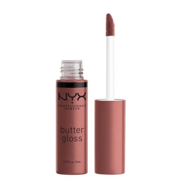 NYX PROF. MAKEUP Butter -huulikiilto - Spiked Toffee Brown