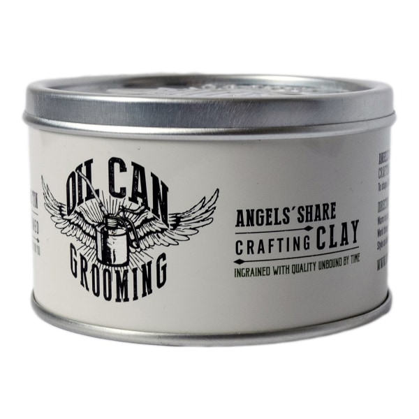 Oil Can Grooming Crafting Clay 100ml White