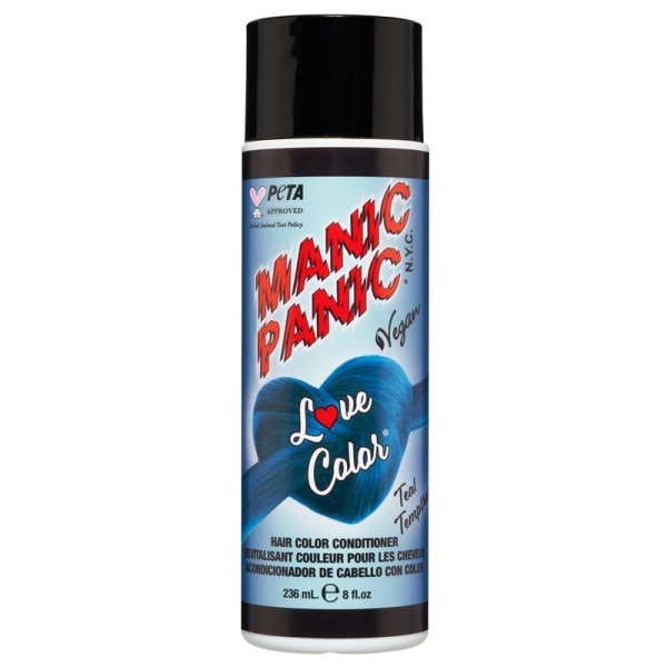 Manic Panic Love Color® Hair Color Depositing Conditioner Teal T Grön