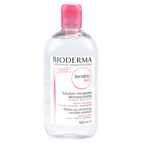 Bioderma Sensibio H2O Micelle Solution 500ml Transparent