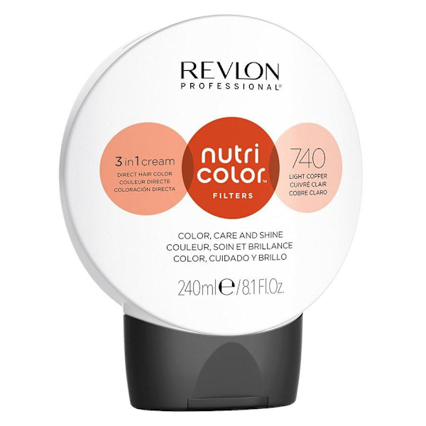 Revlon Nutri Color 740 Light Copper 240ml Copper