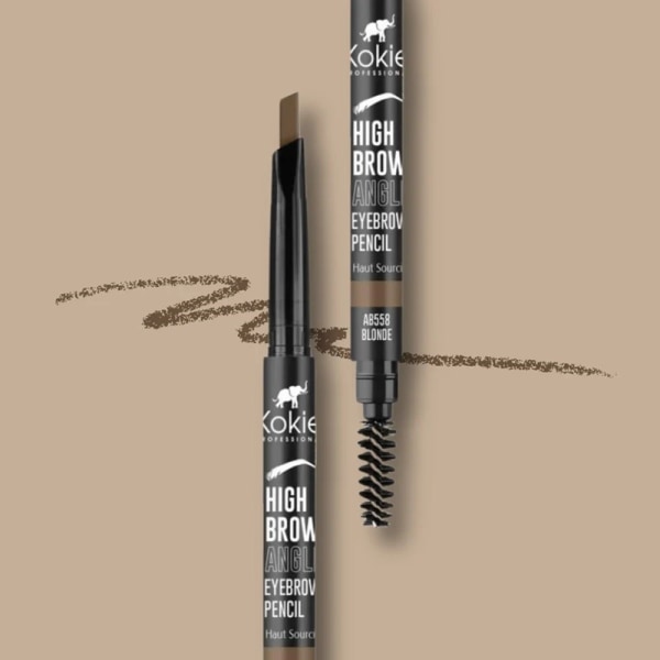 Kokie High Brow Angeled Brow Pencil - Brunette Brun