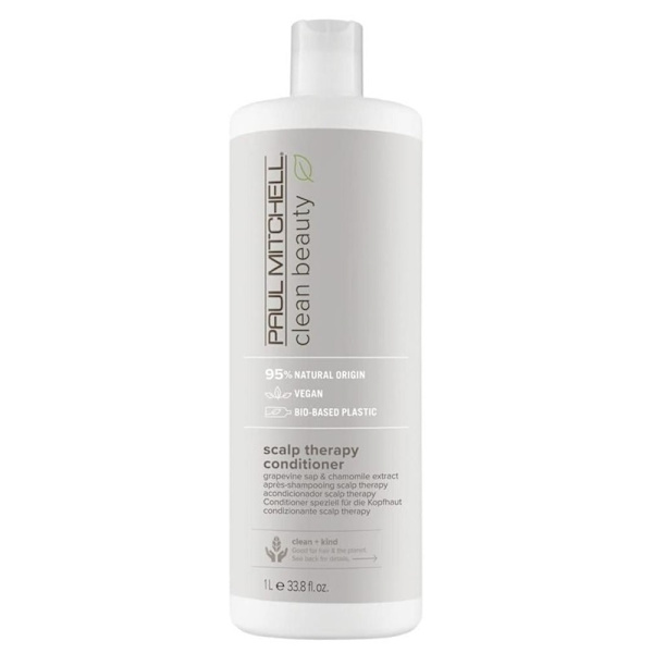 Paul Mitchell Clean Beauty Scalp Therapy Conditioner 1000ml Transparent