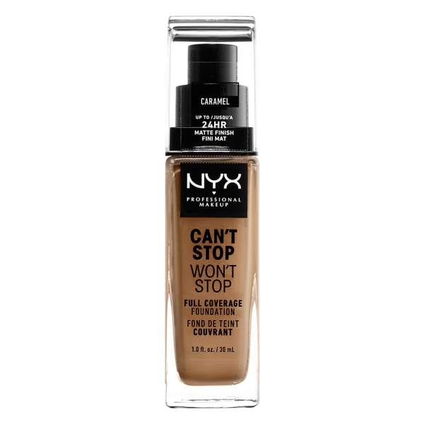 NYX PROF. MAKEUP Can't Stop Won't Stop Foundation - Caramel Transparent