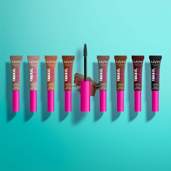 NYX PROF. MAKEUP  Thick it. Stick it! Brow Mascara - Taupe Transparent