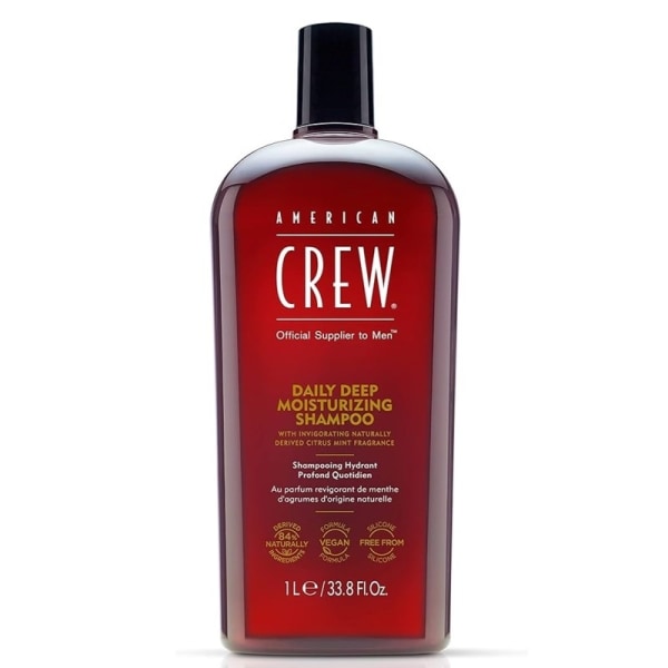 American Crew Daily Deep Moisturizing Shampoo 1000ml Brun