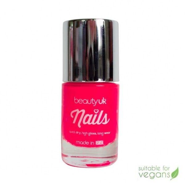 Beauty UK Nail Polish - Punch-in Pink