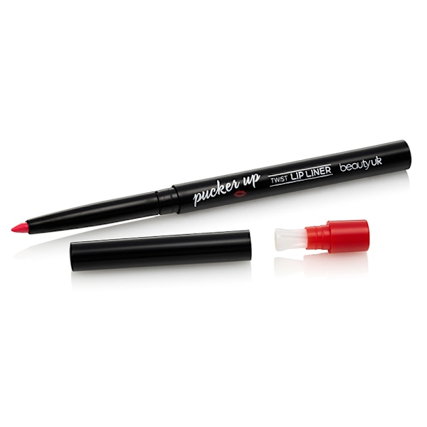 Beauty UK Pucker Up - Twist Lip Liner No.7 Raspberry Smooch Transparent