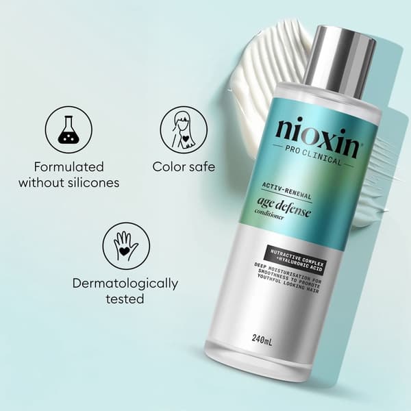 Nioxin Age Defense Conditioner 240ml White