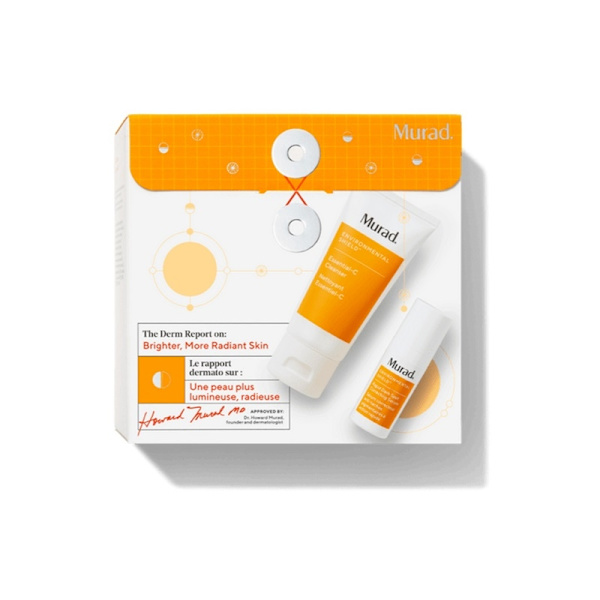 Giftset Murad The Derm Report Brighter More Radiant Skin Orange