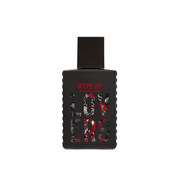 Replay Signature Lovers For Man Edt 30ml Black