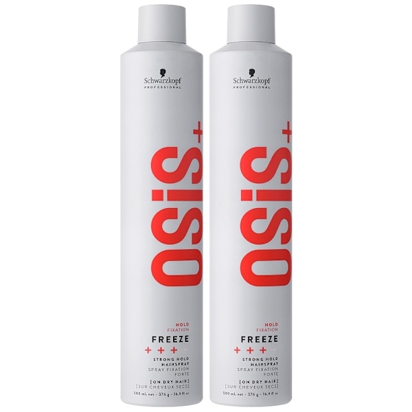 2-pack Schwarzkopf Osis Freeze 500ml Transparent