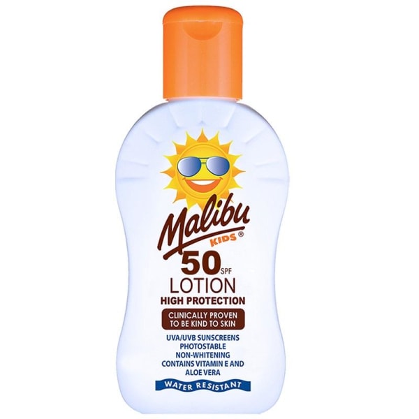 Malibu Kids Sun Lotion SPF50 200ml White