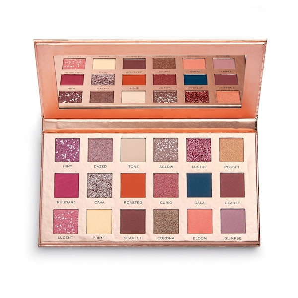 Makeup Revolution PRO New Neutral Blushed Shadow Palette Multicolor