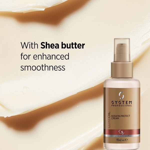 System Professional LuxeOil Keratin Protect Cream 95ml Guld