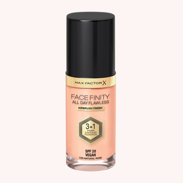 Max Factor Facefinity 3 In 1 Foundation 50 Natural Transparent