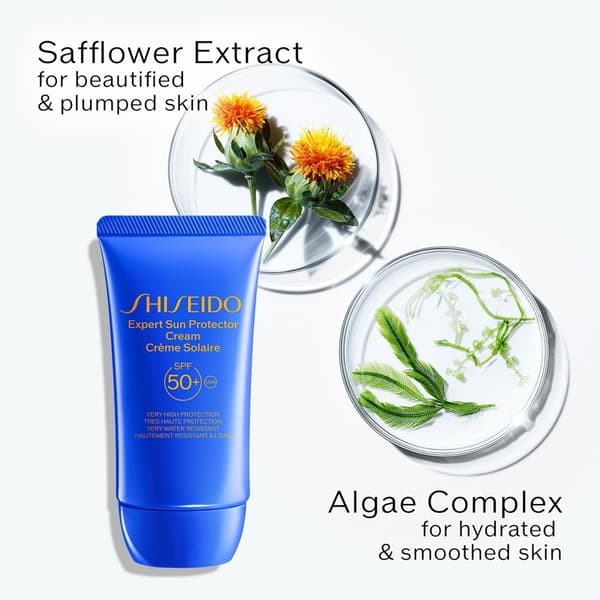 Shiseido Expert Sun Protector Cream SPF50+ 50ml Transparent