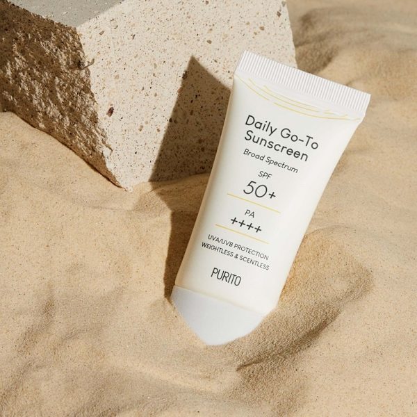 Purito Daily Go-To Sunscreen SPF 50 60ml White