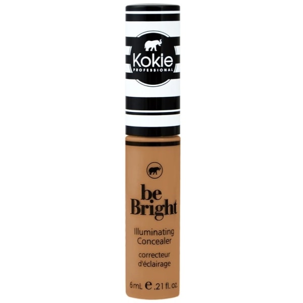 Kokie Be Bright Illuminating Concealer - Deep Tan Brown