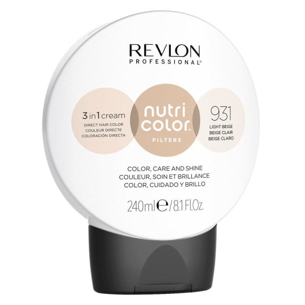 Revlon Nutri Color 931 Light Beige 240ml Beige