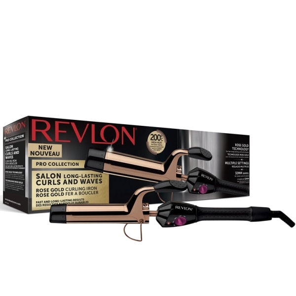 Revlon Salon Curls & Waves 32mm Svart