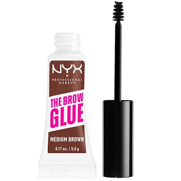 NYX PROF. MAKEUP The Brow Glue Instant Brow Styler 03 Medium Brown Brown