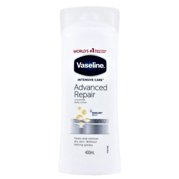 Vaseline Intensive Care Advanced Repair Body Lotion 400 ml Transparent
