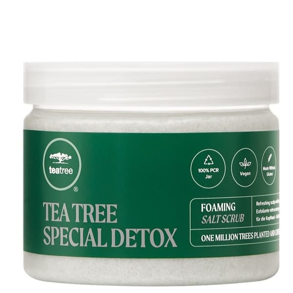 Paul Mitchell Tea Tree Special Detox Foaming Salt Scrub 184g Grön
