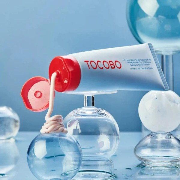 TOCOBO Coconut Clay Cleansing Foam 150ml Blå
