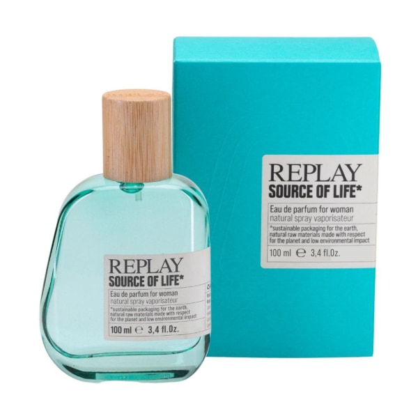 Replay Source Of Life Woman Edp 100ml Blå