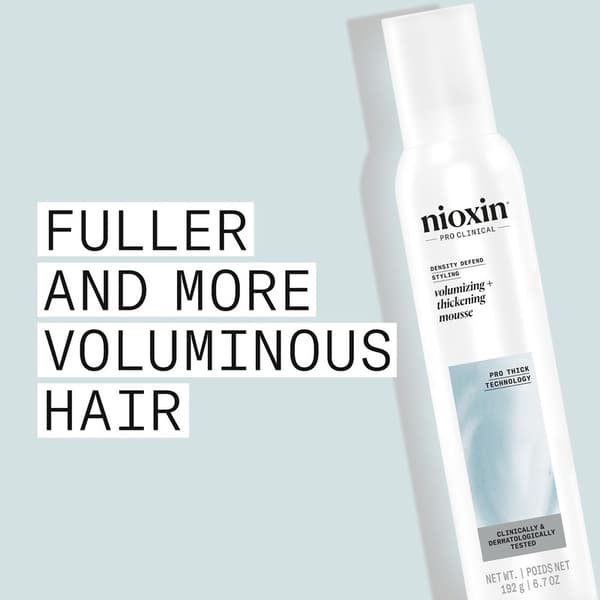 Nioxin Density Defend Styling Volumizing Thickening Mousse 200ml Vit